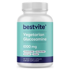 베스트바이트 채식 글루코사민 1000mg 120캡슐, 1개
