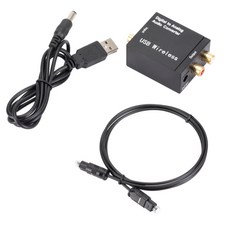 디지털-아날로그 오디오 변환기 지원 Bluetooth 광섬유 Toslink 동축 신호-R/L RCA 오디오 디코더 SPDIF DA, [02] With Optical USB, 02 With Optical USB