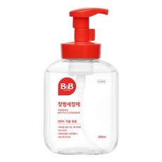 비앤비 젖병세정제 거품형 용기 450ml, 1개