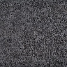 Laura Ashley 러플 테두리 100% 면 욕실 러그 퍼플 43.2cm x 61cm17인치 24인치 147927, 다크 그레이