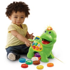 공룡먹이주기 장난감 교구 선물 영유아 유아 영아 돌, 1개