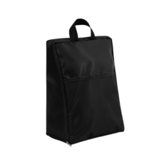 캐리어안에 쏙쏙 휴대용 슈즈백 간편신발가방, 블랙, 1개