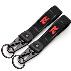 스즈키 GSXR GSX-R 600 750 1000 GSXR600 GSXR750 GSX1300R 액세서리 오토바이 CNC 키 커버 케이스 쉘 체인 열쇠 고리, 2 KeyChain, 1개