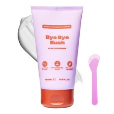 Bye Bye Bush 제모 밤 순한 클렌징 전신에 영양을 공급하고 매끄러운 피부로 가꿔주는 섬세한 제모, 2개, 150ml