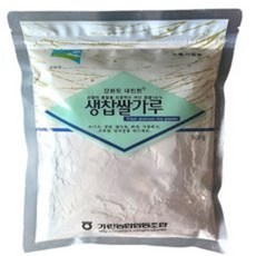 생찹쌀가루 농협 국산 강원도 인제 신선포장 찹쌀가루, 1개, 500g