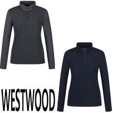 5층 웨스트우드 WESTWOOD 우먼 눈꽃 다이아 누비지 집티 (여자 겨울 티셔츠) P4/332