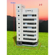 아파트 모형 건축 장식 전시 빌딩 모델하우스 고층모형, J-2
