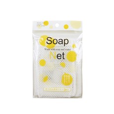 【GOOD LIFE 品好生活】香皂/肥皂發泡網袋（3個入）, 1個, F