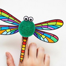 (5색) 뽕뽕이 50mm 대왕 뿅뿅이 만들기재료 폼폼이 방울, 검정