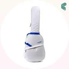 기타 케이스 캐주얼픽 화이트 어쿠스틱 통기타 소프트 가방 커머스픽301