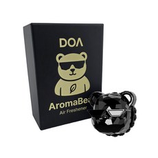도아 아로마베어 고급 차량용 방향제 디퓨저 자동차 국내생산, 제트블랙 x 미스틱위스퍼, 1개