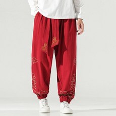 남성 자수 개량한복바지 하렘 항아리 법복 절복 생활복