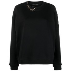 핀코 로고 참 코튼 스웨트셔츠