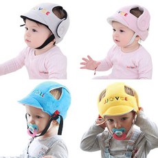 머리보호대 아기안전모 아동안전모 500061 JJOVCE, 블루, 1개