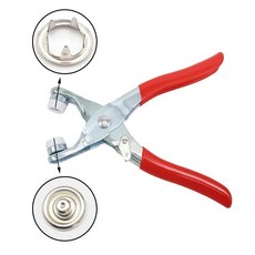 스냅 프레스 플라이어금속 패스너 도구 합금강시간 절약 손쉬움, 1개, 2. Pliers-100pcs Button