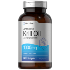 호바흐 남극 크릴 오일 1000mg 소프트젤, 4개, 300정