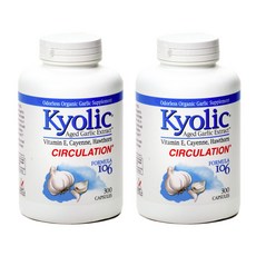 陳年大蒜&維生素E&卡宴辣椒萃取膠囊, 2罐, 300顆