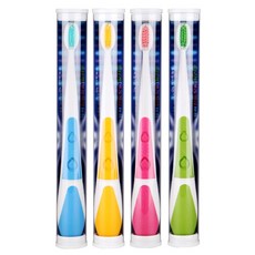 음파진동칫솔 힐리오 4인가족세트, 1세트, 4색