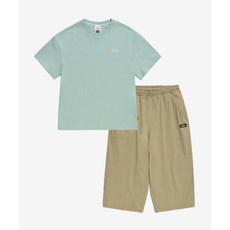 내셔널지오그래픽 키즈 K242UPB920 7부 상하세트 MINT 843576