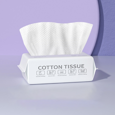 拋棄式洗臉巾 抽取式珍珠紋洗臉巾 乾濕兩用卸妝巾 旅行便攜洗臉巾, 1個, 20*15 CM  50抽, 白色