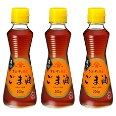 KADOYA 角屋 濃醇芝麻油, 3個, 200g