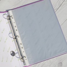 클리어화일 5팩 보급형 100매 0.5T A4 리필속지 71839EA 1(EA)