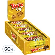 Twix 特趣 Top焦糖夾心巧克力香脆餅, 21g, 60包