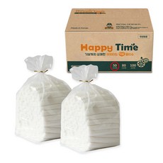 그린위생 업소용 덕용물티슈 해피타임 50g 600매, 1세트