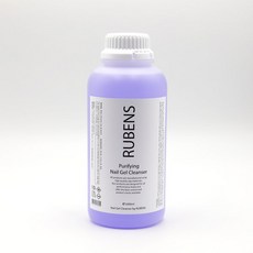 루벤스 젤 클렌저 1000ml 대용량 미경화 젤 제거 유분기 유수분 조절, 1개