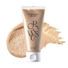 GROWUS海鹽頭皮淨化霜 深層清潔毛囊 平衡油脂 舒緩敏感 打造健康蓬鬆秀髮, 1件, 250g