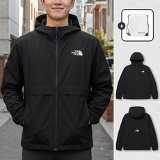 노스페이스 바람막이 WB 아이스 UL 런 노토 SS 경량 윈드 자켓 + 다용도 가방 세트