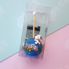 日本大阪影城 Snoopy 史努比 耳扒 立體造型底座, 1個