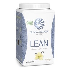 Sunwarrior Lean素食蛋白奶昔粉 香草口味, 1個, 720g