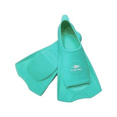 COTA 2025 新款游泳訓練短蛙鞋-綠