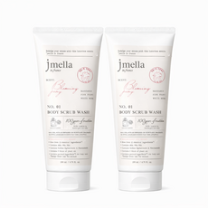 제이멜라 인 프랑스 블루밍 피오니 바디 스크럽 워시, 200ml, 2개