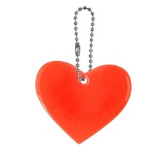 멀티 컬러 반사 키 체인 가시성 높은 백팩 리플렉터 태그 기어 안전, 11. 714-OR, 1개