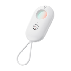 Justsong 紅外線錄影裝置探測器 防偷拍防偷窺 保護個人隱私安全, 白色, 1個