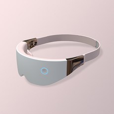 숙면 도움 와이브비원 LED 온열 눈마사지기 눈찜질기 눈안마기 듀얼아이케어, 베이비핑크