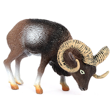 제트피규어 아르갈리 큰뿔양 동물 피규어 장난감 모형, 1개