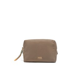 빔바이롤라 로고 디테일 지퍼 메이크업 파우치