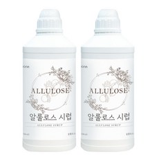 설탕대신 저칼로리 100%알룰로스시럽 총2kg, 2개, 1kg