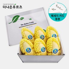 [메세지카드 동봉] 백화점 식품관 직수입 태국망고 기프트세트 2kg 내외 4~7입, 1개