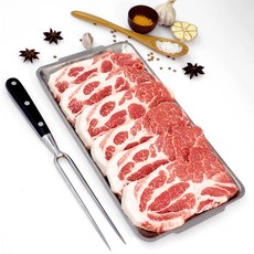 고기생각 국내산 한돈 목살 냉장 구이용 1kg, 10개