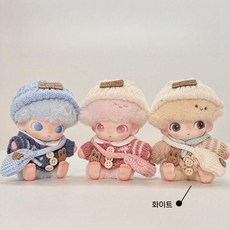 팝마트 디무 새로운 시작의 일기 시리즈 니트 모자 스웨터 가방 세트 인형옷 인형제외, 오프 화이트 모자+스웨터+가방 세트-인형 제외, 디무에 적용됨