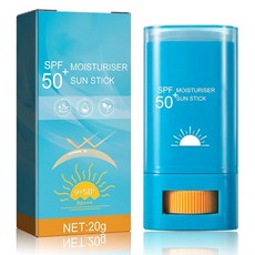Sunscreen Stick SPF 50+ Face Sunscreen for All Skin Types Water Resistant & Lightweight Effective, Sunscreen Stick SPF 50+,Face S, 1개