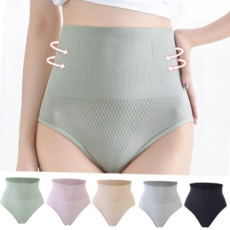 출산전후팬티 매쉬 하이웨스트 임부팬티 204866 5종1M-XL