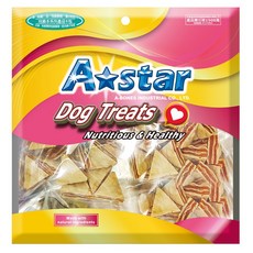 A*star 阿曼特 犬零食 雞肉卷 潔牙 狗零食 營養健康, 1個, AM千層香雞鱈魚派