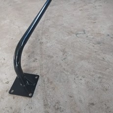 벽걸이 철봉 벽 고정 문틀 70cm 보강형 턱걸이바 실내 턱걸이 블랙 홈짐, 1.3m 대형 받침대 강화형, 1개, 1g
