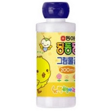 동아 노랑병아리 딩동댕 그림물감 200ml, 남색