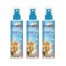 스너글 포근한 섬유탈취제 허거블 코튼 본품, 150ml, 3개